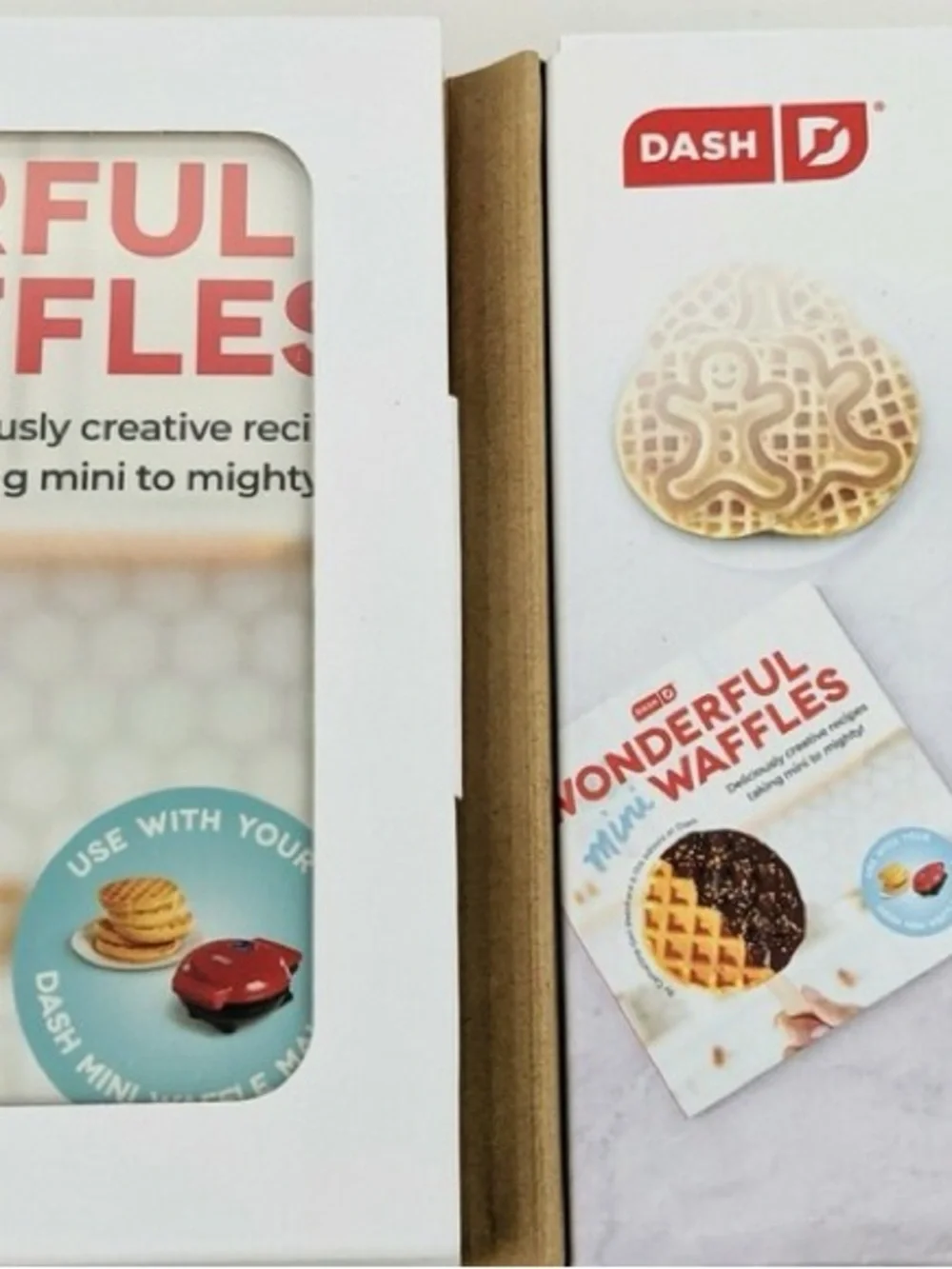 Wonderful Mini Waffle Gift Set with Cookbook